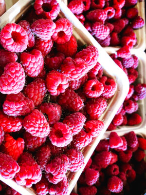 raspberries